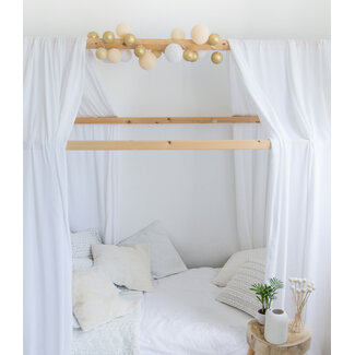 Cotton Ball Lights Inspiration | Bedroom | Premium Touch Of Gold 3
