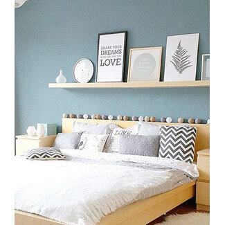 Cotton Ball Lights Inspiration | Bedroom | Regular Sand Grey