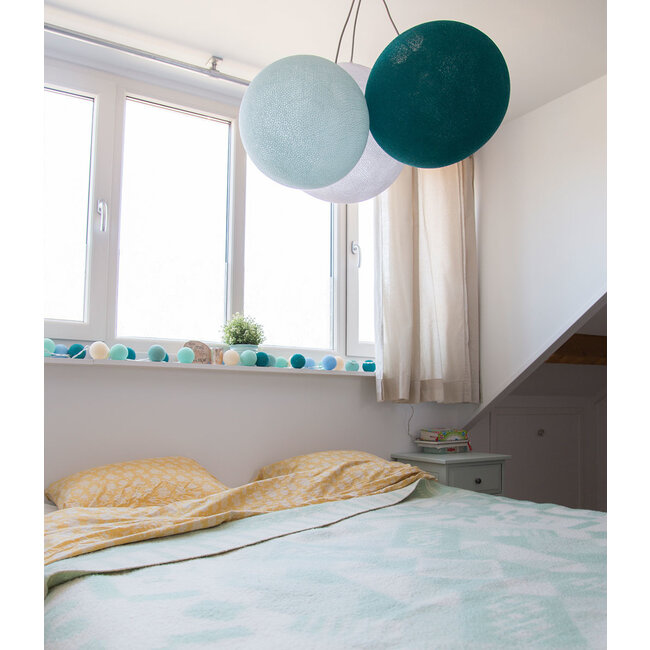 Inspiration | Wohnzimmer | Triple Light Aqua White Heavy Aqua