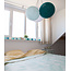 Cotton Ball Lights Inspiration | Bedroom | Triple Light Aqua White Heavy Aqua