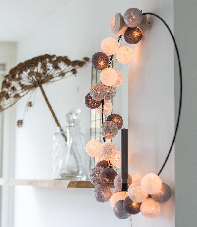 Inspiration | Party | Sparkling String Light Silver Mix