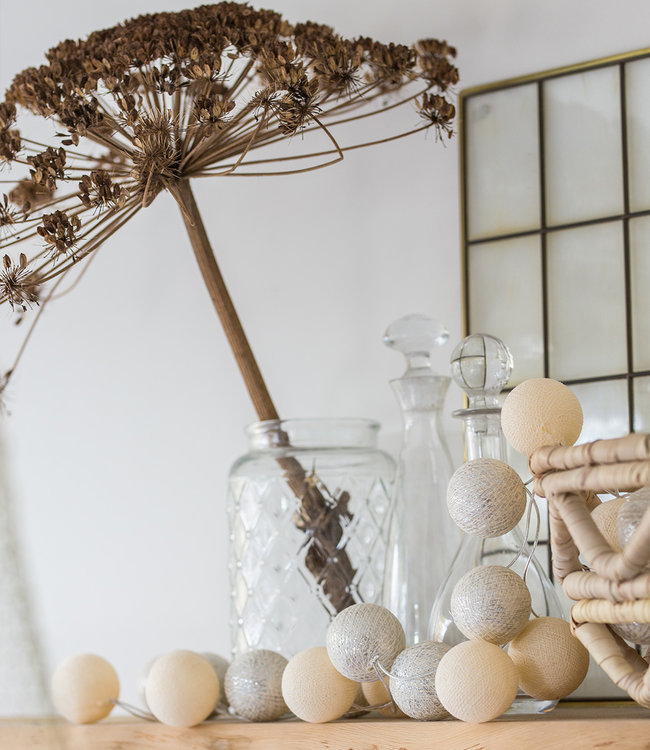 Inspiration | Party | Sparkling String Light Shell Silver 2