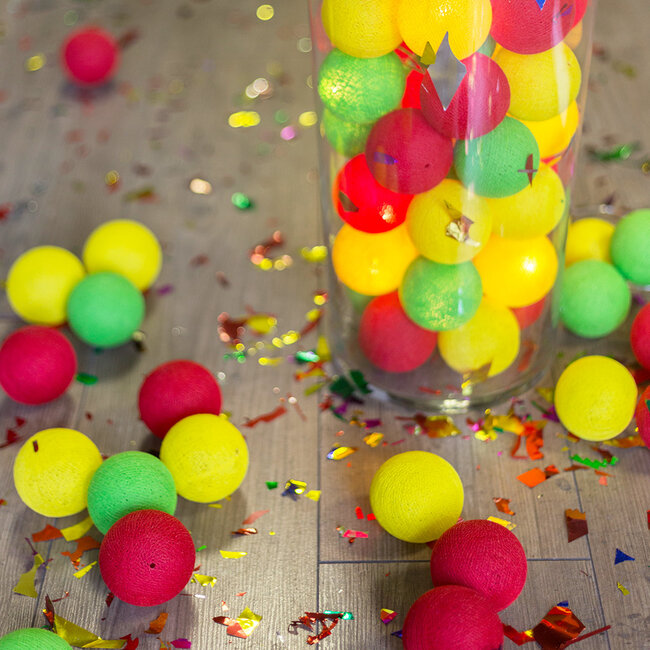 Inspiration | Party | Carnaval Red Green Yellow