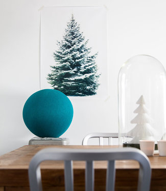 Cotton Ball Lights Inspiratie | Feest | Heavy Aqua Staande Lamp