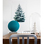 Cotton Ball Lights Inspiration | Party | Heavy Aqua Standing Lamp