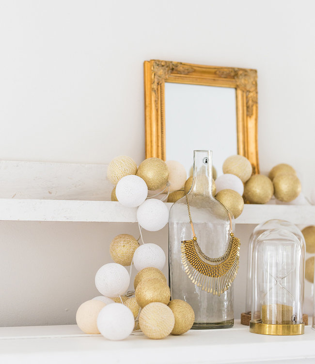 Inspiration | Party | Sparkling String Light Touch of Gold
