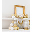 Cotton Ball Lights Inspiration | Party | Sparkling String Light Touch of Gold