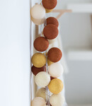 COTTON BALL LIGHTS Inspiratie | Feest | Sparkling Lichtslinger Gold Copper