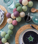 COTTON BALL LIGHTS Inspiratie | Feest | Regular Lichtslinger Forest Fruit