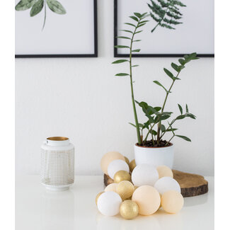 Cotton Ball Lights Inspiratie | Feest | Premium Touch of Gold