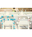 Cotton Ball Lights Inspiratie | Feest | Mix & Match Lichtslinger Blue Pink Wedding