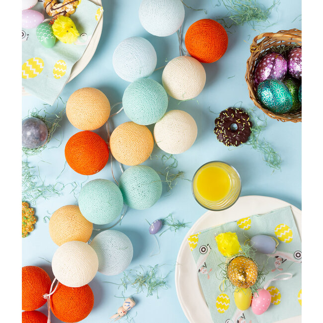 Inspiration | Party | Easter String Light Sunset