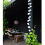 COTTON BALL LIGHTS Inspiration | Garten | Outdoor Cottonball String Light Plata Hanging Lamp Pale Pink
