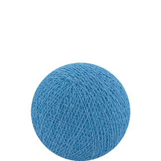 Cotton Ball Lights Indoor Bright Blue
