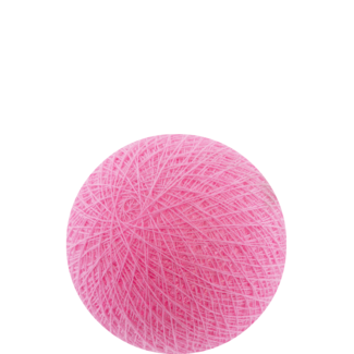 Cotton Ball Lights Outdoor Soft Pink