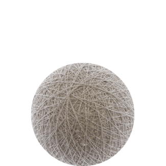 Cotton Ball Lights Outdoor Light Brown