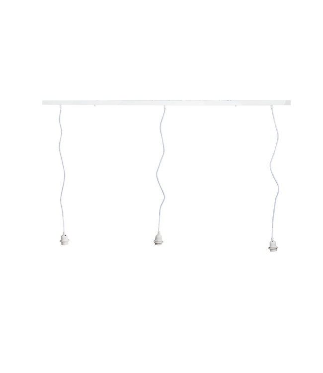 Dreifach Pendelleuchte (am Balken)