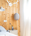 Cotton Ball Lights Oval hanglamp grijs - Stone