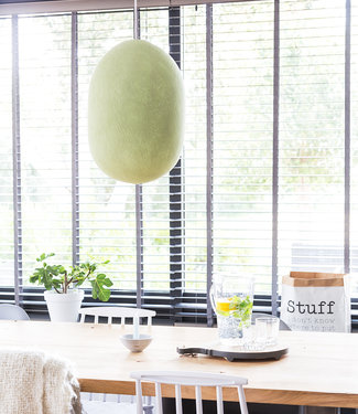 COTTON BALL LIGHTS Oval Hanglamp - Powder Green