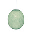 Oval Hanging Lamp - Light Aqua