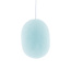 Oval Hanging Lamp - Light Aqua
