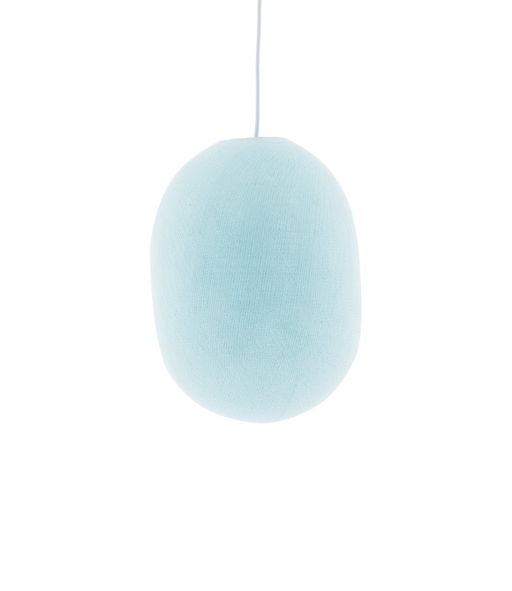 Cotton Ball Lights Oval hanglamp licht blauw - Light Aqua