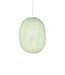 Oval Hanging Lamp - Light Aqua