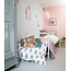 Oval Hanging Lamp - Light Pink