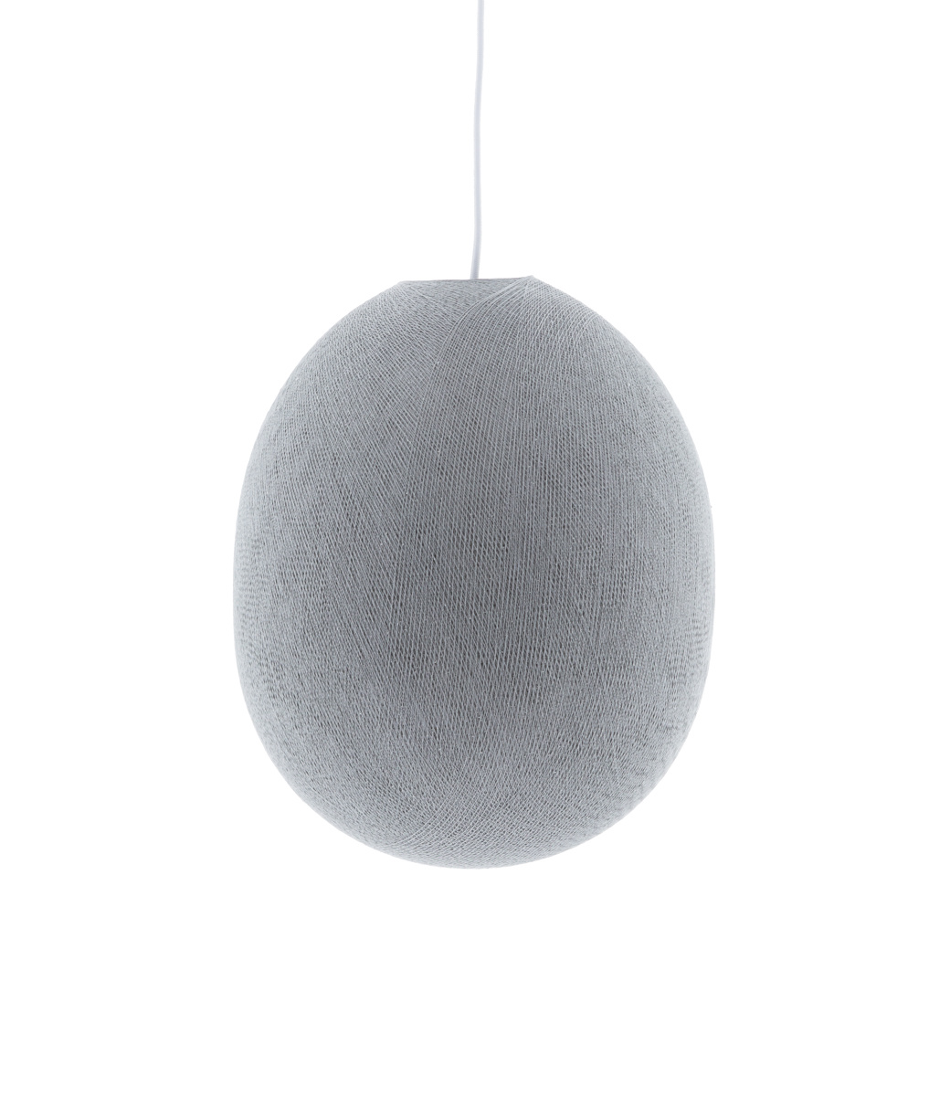 Cotton Ball Lights Oval hanglamp grijs - Stone