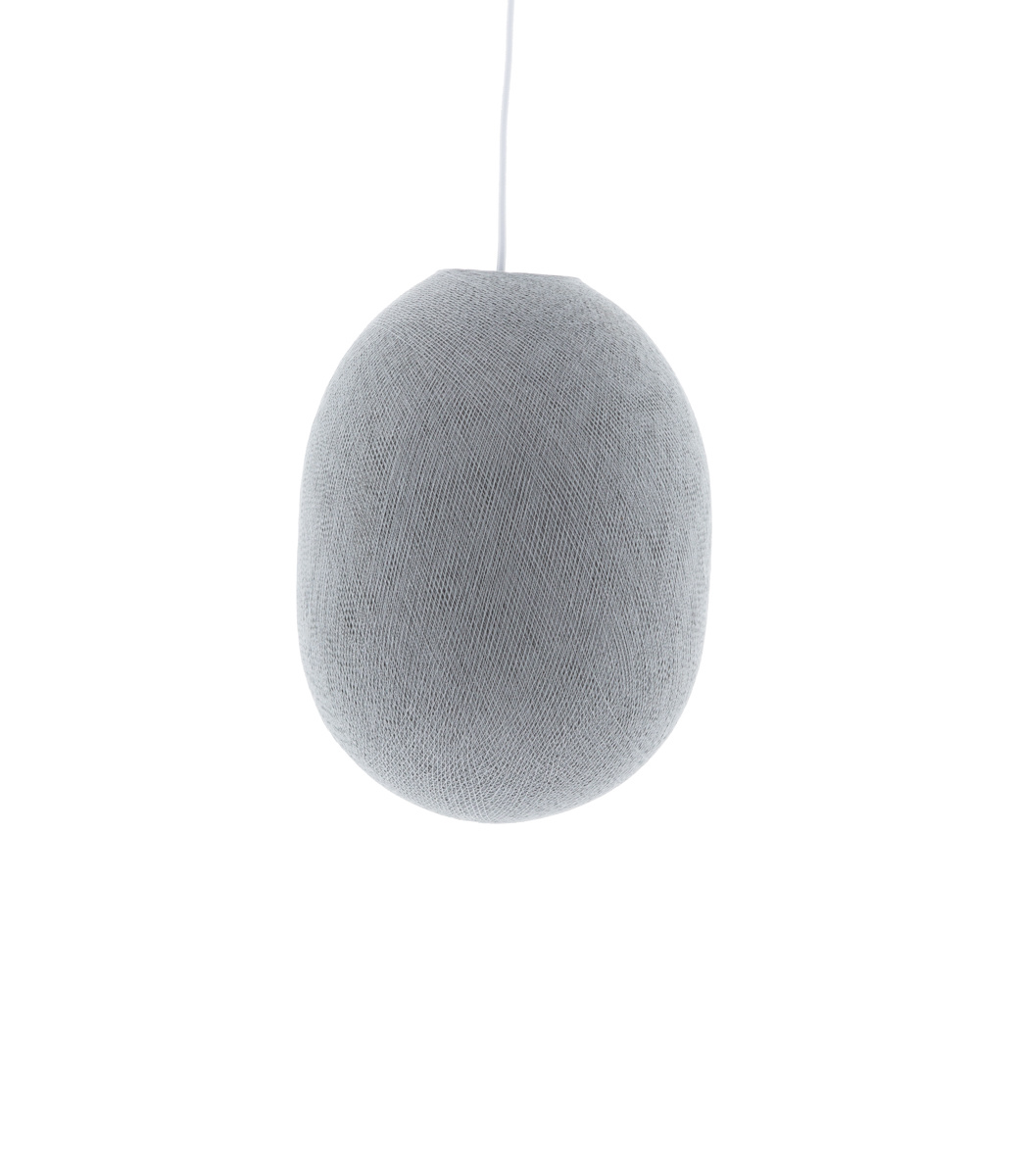Cotton Ball Lights Oval hanglamp grijs - Stone