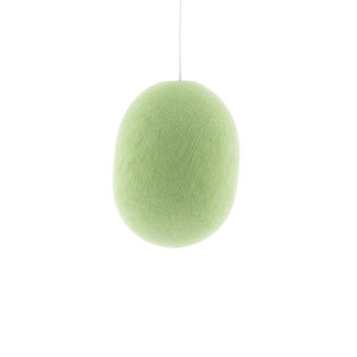 COTTON BALL LIGHTS Oval Hanging Lamp - Powder Green