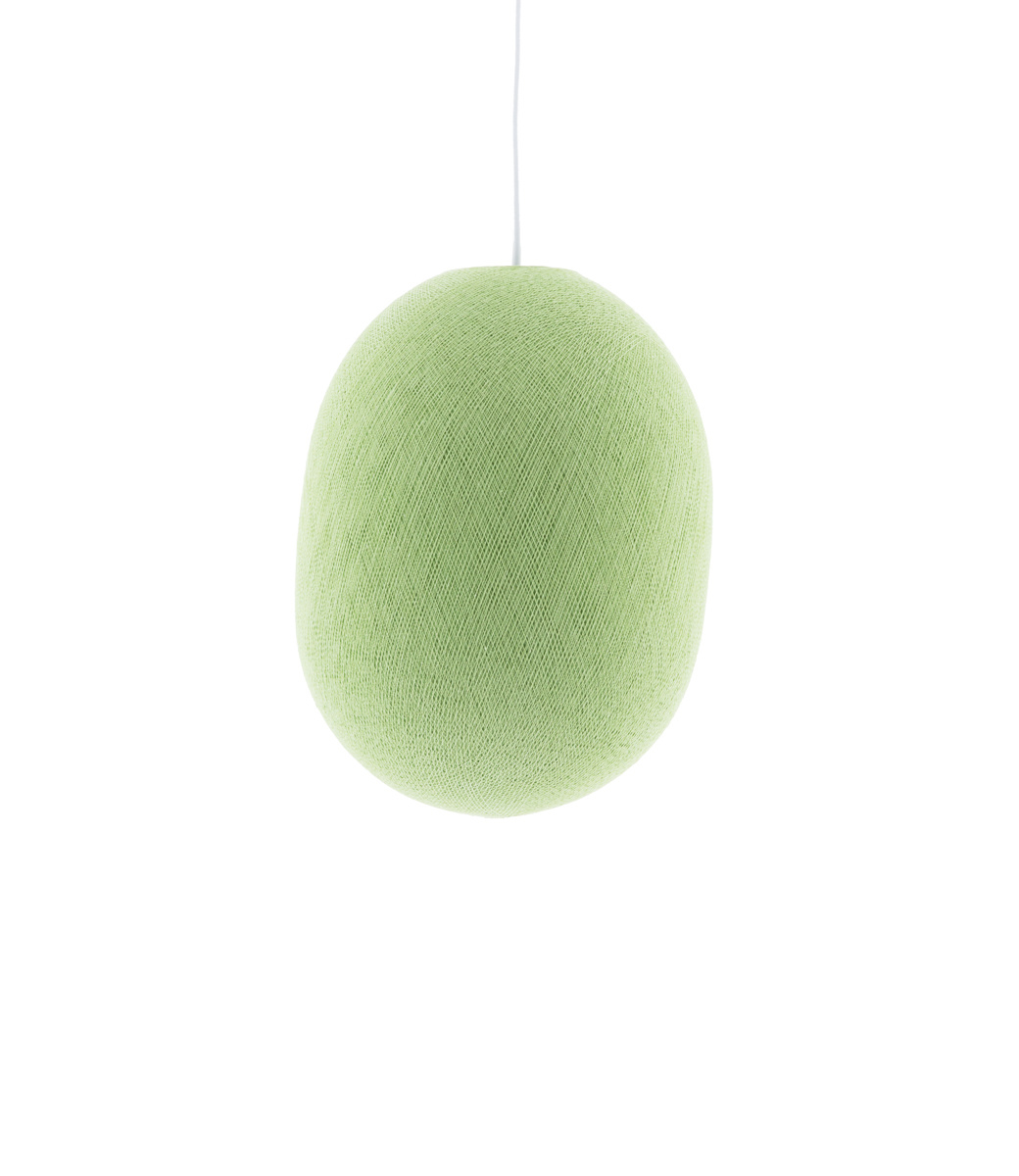 Cotton Ball Lights Oval hanglamp groen - Powder Green