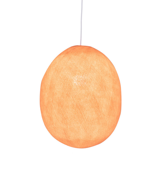Oval Hanging Lamp - Light Pink