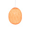 Oval Hanging Lamp - Light Pink