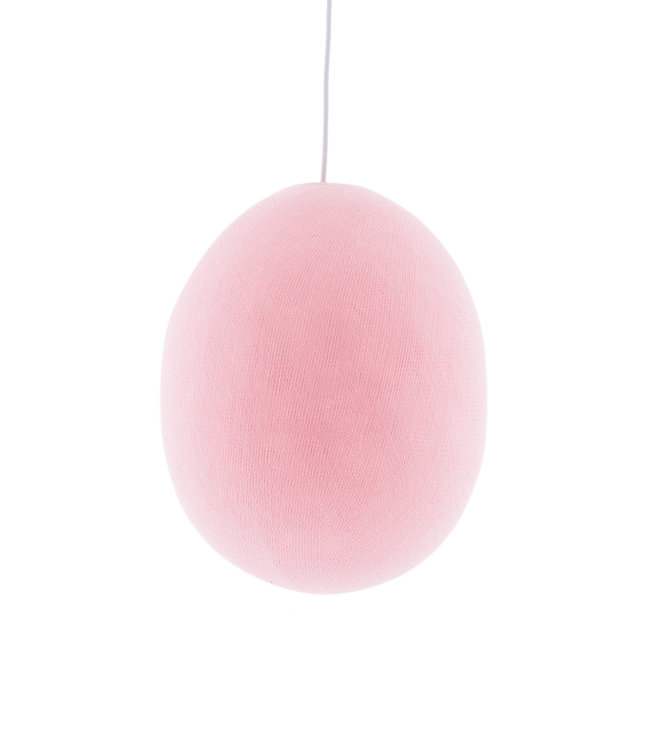 Oval Hängelampe - Light Pink