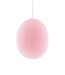 Oval Hanging Lamp - Light Pink