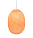 Oval Hanging Lamp - Light Pink