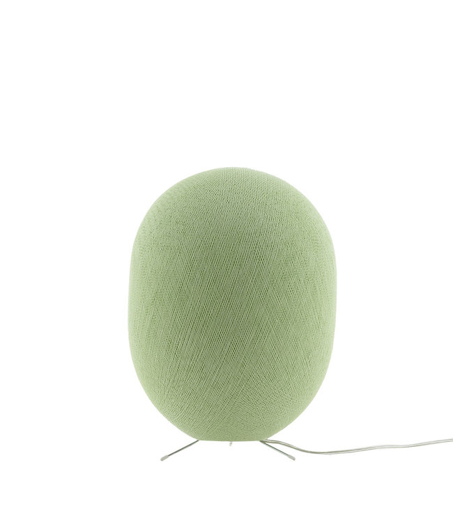 Oval Standing Lamp - Powder Green