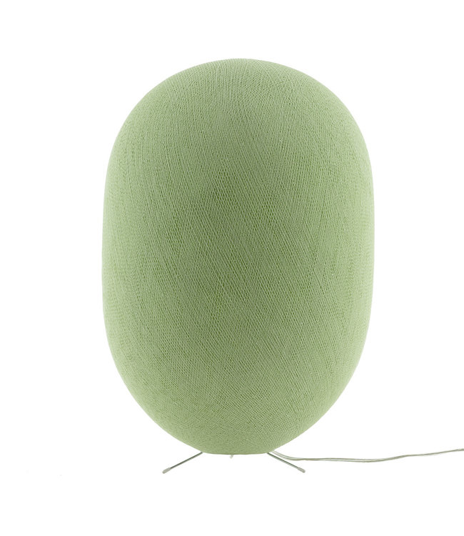Oval Stehlampe - Powder Green