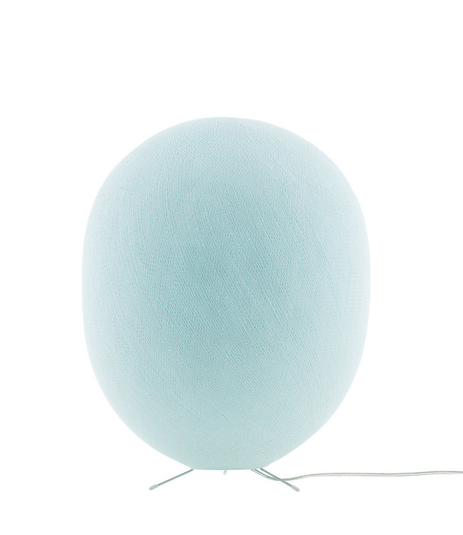 Cotton Ball Lights Oval staande lamp licht blauw - Light Aqua