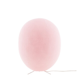 Cotton Ball Lights Oval Standing Lamp - Light Pink