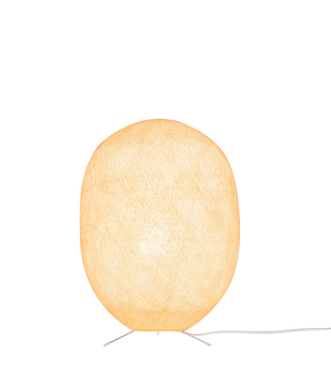 Oval Standing Lamp - Light Pink