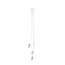 White Triple Hanging Support (one point)