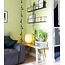 Oval Stehlampe - Powder Green