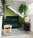 Cotton Ball Lights Oval staande lamp grijs - Stone