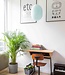 Cotton Ball Lights Oval hanglamp licht blauw - Light Aqua