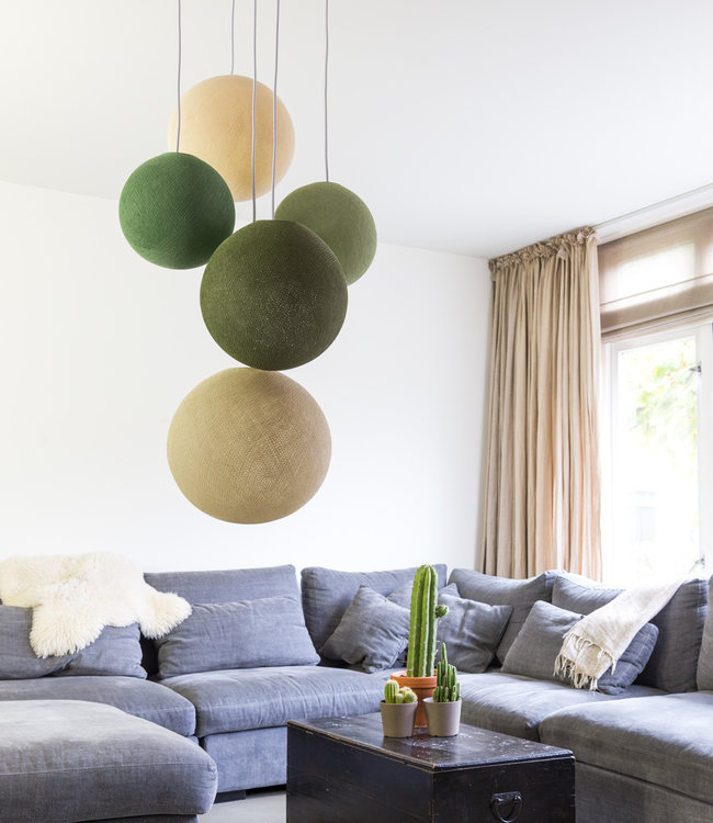 Inspiratie | Woonkamer | Five Fold Hanging Support Jungle Greens