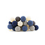 COTTON BALL LIGHTS Cotton Ball Lights regular lichtslinger blauw - Steel blue