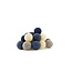 COTTON BALL LIGHTS Cotton Ball Lights regular lichtslinger blauw - Steel blue