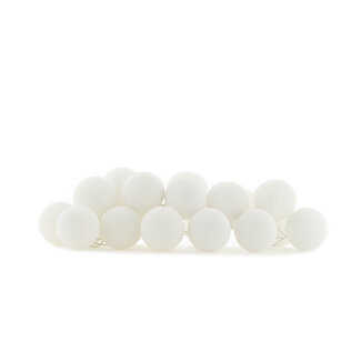 COTTON BALL LIGHTS Regular Lichterkette - White